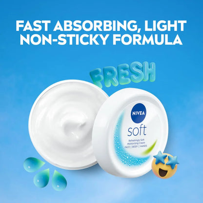 NIVEA Soft Moisturizing Cream  100ml