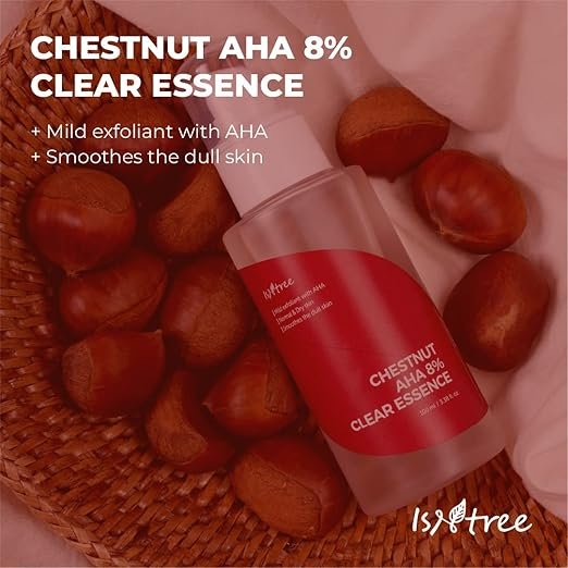 Isntree, CHESTNUT AHA 8% CLEAR ESSENCE 100ml