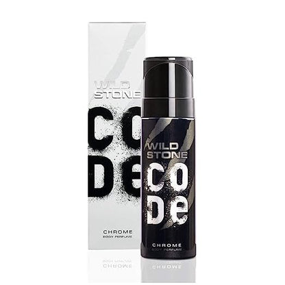 Wild Stone Code Chrome Body Perfume For Men   (120ml)