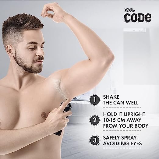 Wild Stone Code Chrome Body Perfume For Men   (120ml)