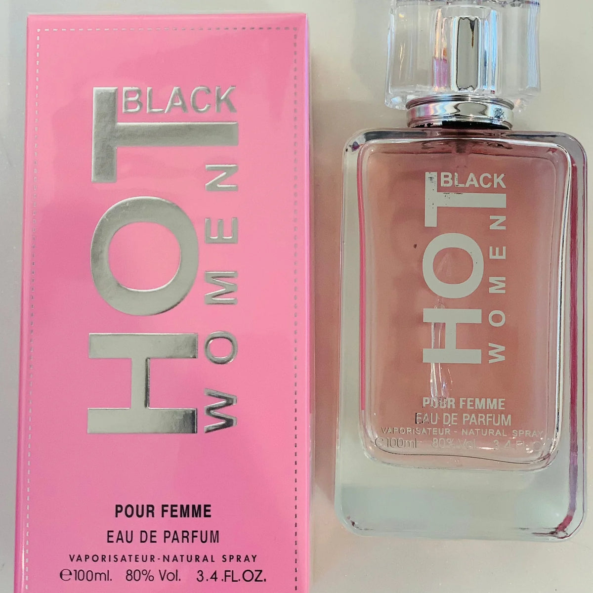 Hot Black Sensual Long Lasting Eau De Perfume  For Women  100ml