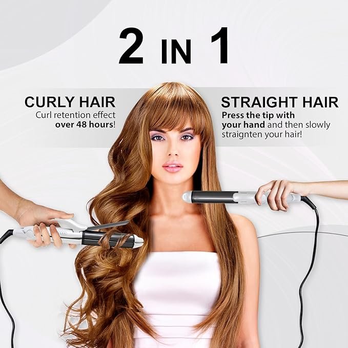 VGR V-558 White Professional Hair Straightener
