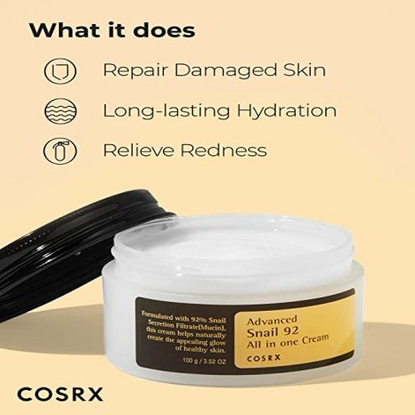Cosrx Advanced Snail 92 All In One Cream (100g)