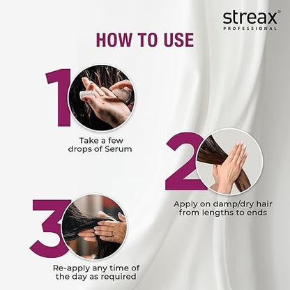 Streax Professional Canvo Line Hair Serum (100ml)