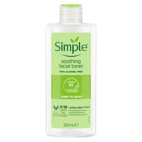 Simple Kind To Skin Soothing Facial Toner    200ml
