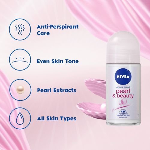 NIVEA Female Roll On Pearl & Beauty (50ml)