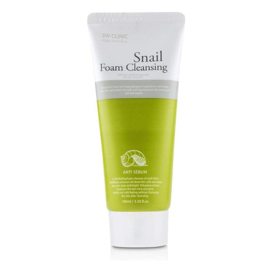 3W CLINIC Snail Foam Cleansing    100ml