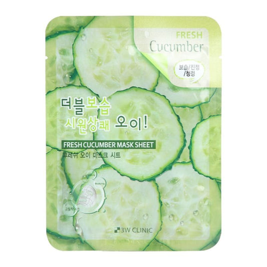 3W Clinic Fresh Cucumber Sheet Mask