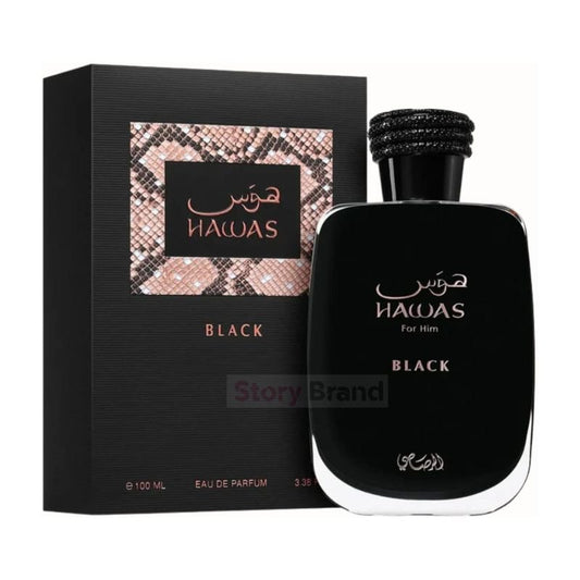 RASASI Hawas Black Eau De Parfum For Men  100ml