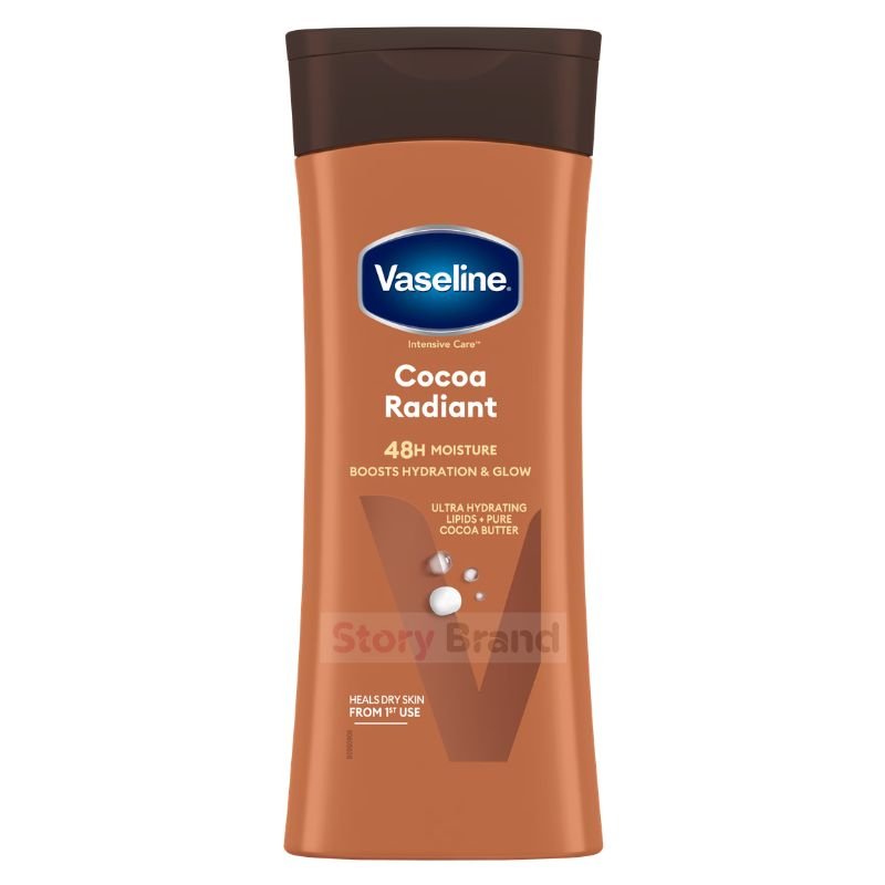 Vaseline Intensive Care Cocoa Radiant Body Lotion   400ml