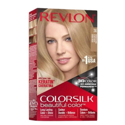 Revlon ColorSilk Color 74 Medium Blonde