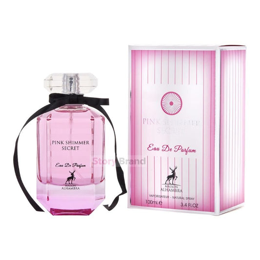 Maison Alhambra Pink Shimmer Secret EDP For Women   100ml
