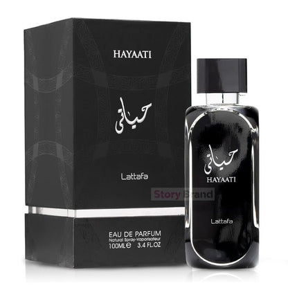Lattafa Hayaati Black Eau De Perfume For Men  100ml