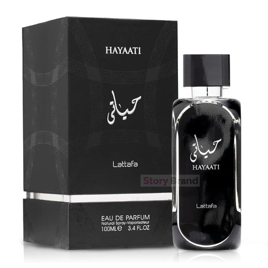 Lattafa Hayaati Black Eau De Perfume For Men  100ml