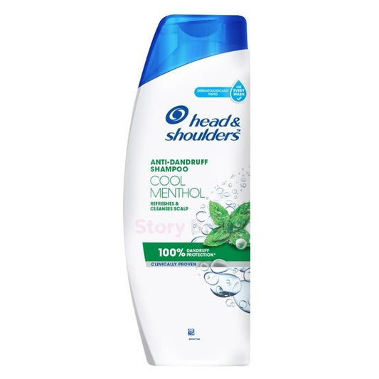 Head and Shoulders Cool Menthol Anti-Dandruff Shampoo   340ml