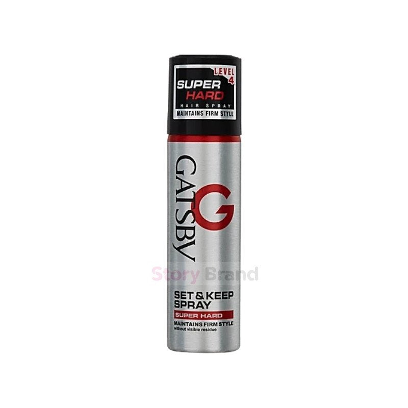 Gatsby Set and Keep Spray Maintains Firm Style   66ml