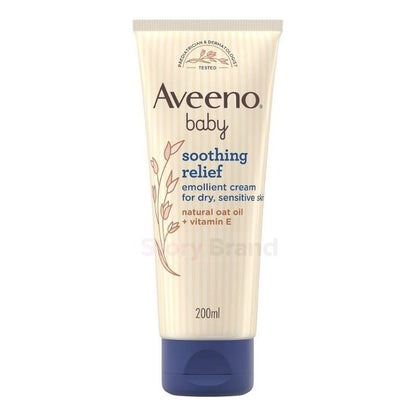 Aveeno Baby Soothing Relief Emollient Cream (200ml) France