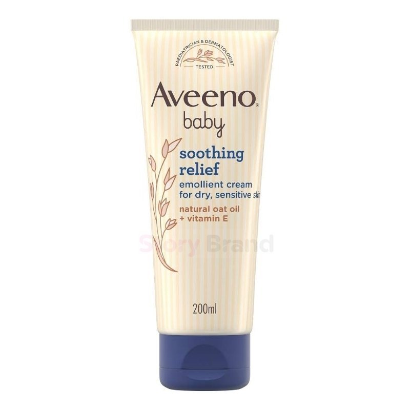 Aveeno Baby Soothing Relief Emollient Cream (200ml) France