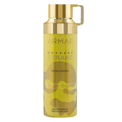Armaf Odyssey Tyrant Perfume Body Spray   200ml