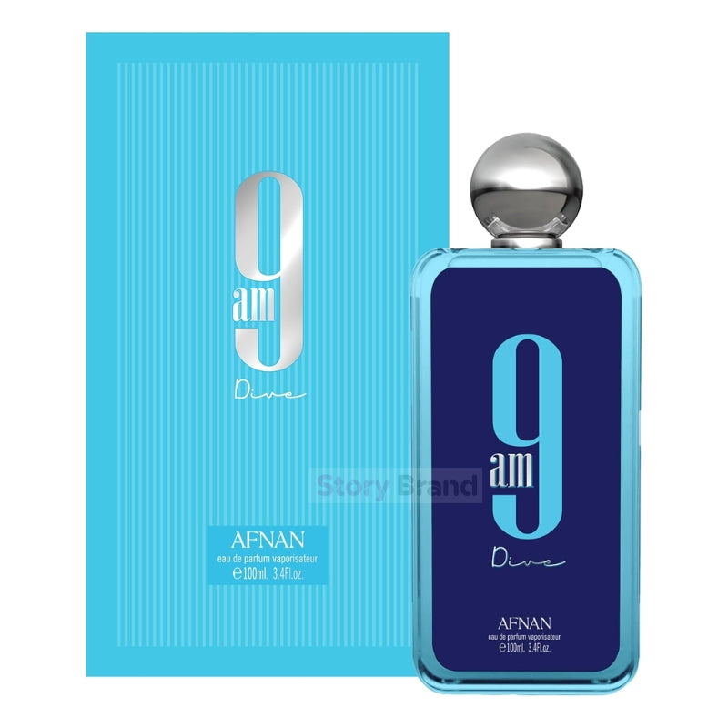 Afnan 9am Dive  EDP  For Man And Women    100ml