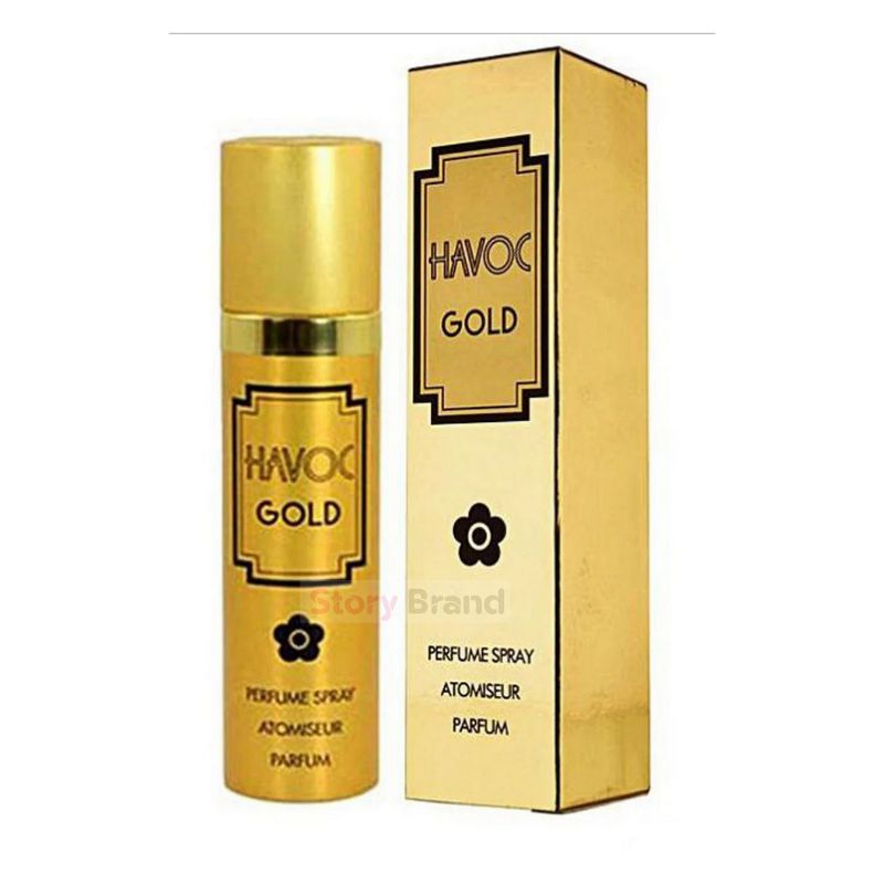 Havoc Gold Perfume Spray for Men   75ml