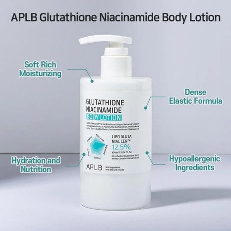 APLB Glutathione Niacinamide Body Lotion    300ml