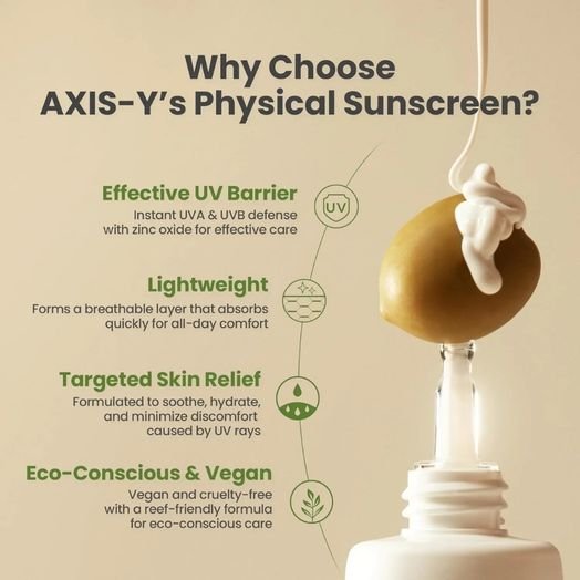 Axis-Y Complete No-Stress Physical Sunscreen 50ml