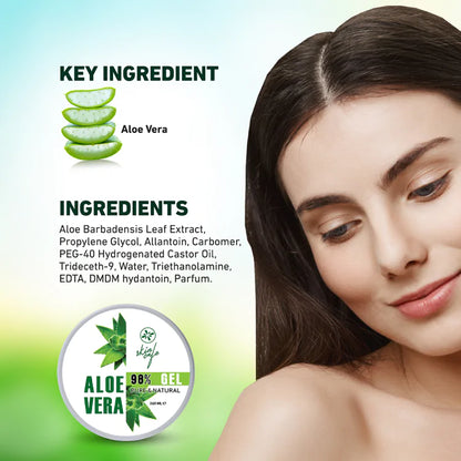 Skin Cafe Pure & Natural Aloe Vera gel 98% – 240ml