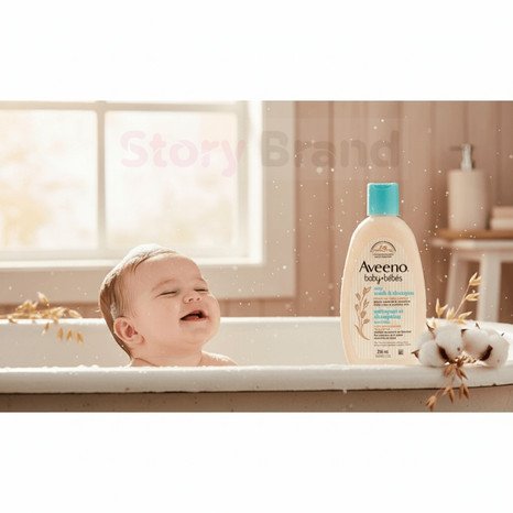 Aveeno Baby Daily Wash and Shampoo   354ml