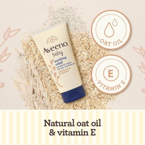Aveeno Baby Soothing Relief Emollient Cream (150ml) France