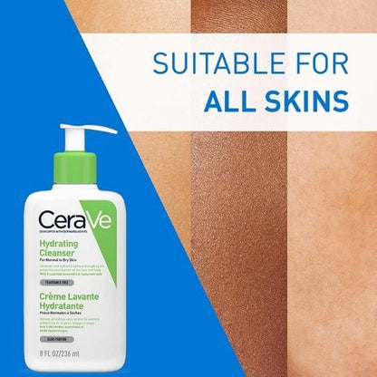 CeraVe Hydrating Cleanser For Normal to Dry Skin - 236ml