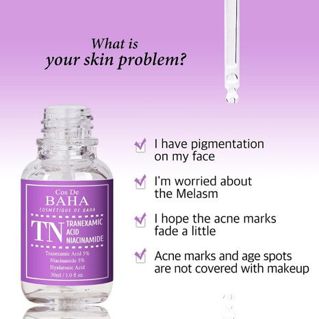 Cos De BAHA Tranexamic Acid Niacinamide Serum – 30ml