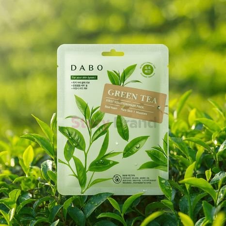 DABO Green Tea Sheet Mask    23g