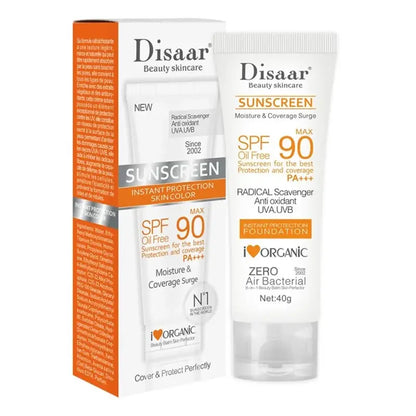 Disaar Sunscreen Oil Free SPF Max90 PA+++  40g