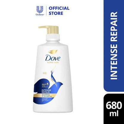 Dove Intense Repair Shampoo For Damage Hair  680ml