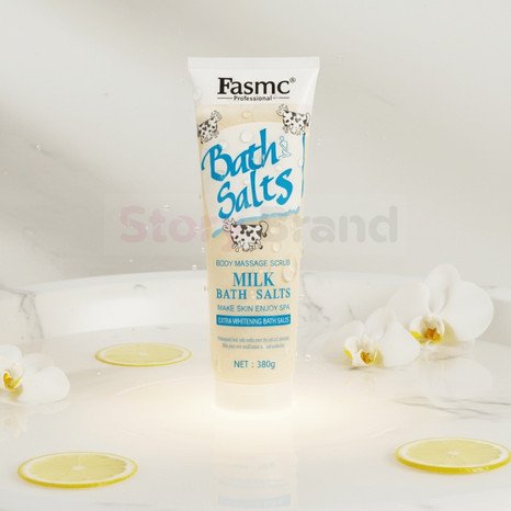 Fasmc Bath Salts With Milk Body Massage Scrub  380g