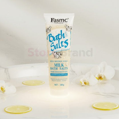 Fasmc Bath Salts With Milk Body Massage Scrub  380g
