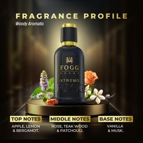 Fogg Xtremo Eau De Perfume –75ml
