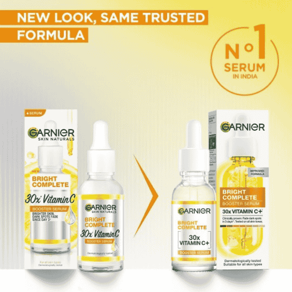 Garnier Bright Complete Vitamin C+ Serum 15ml