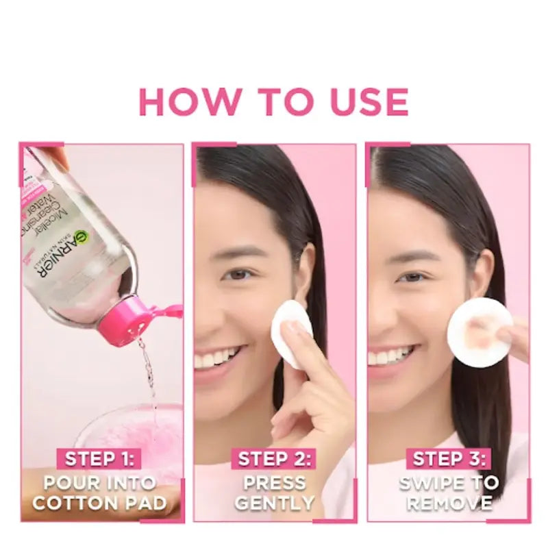 Garnier Micellar Cleansing Water For Sensitive Skin   125ml