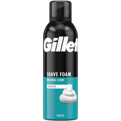 Gillette Shaving Foam Original Scent Sensitive Skin 200ml