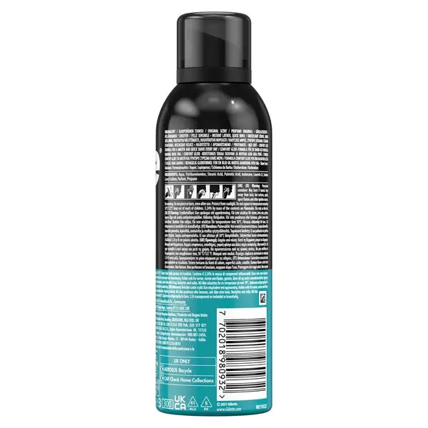 Gillette Shaving Foam Original Scent Sensitive Skin 200ml