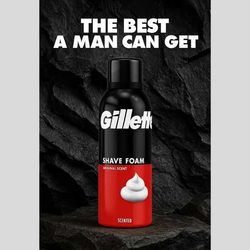 Gillette Shaving Foam Original Scent 200ml