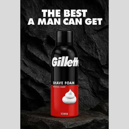 Gillette Shaving Foam Original Scent 200ml