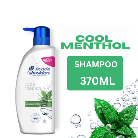 Head and Shoulders Cool Menthol Anti-Dandruff Shampoo  370ml