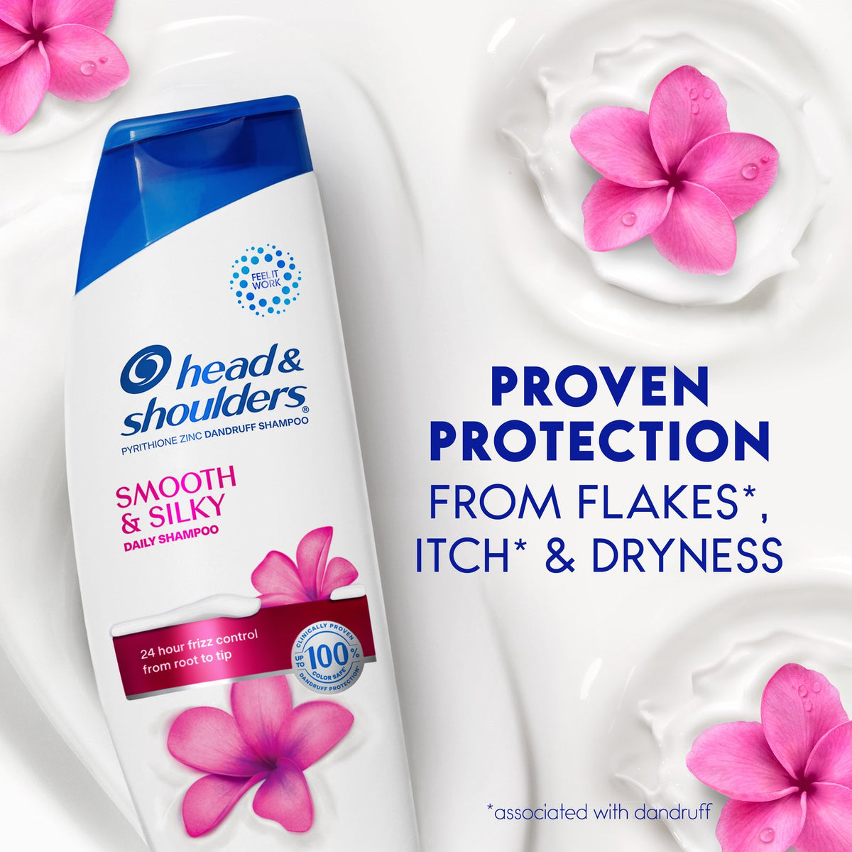 Head And Shoulder Smooth & Silky Shampoo 1L