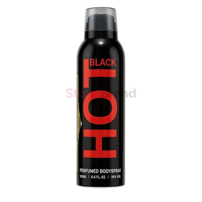 Hot Black Perfumed Body Spray  200ml