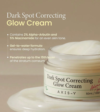 AXIS-Y  Dark Spot Correcting Glow Cream   50ml