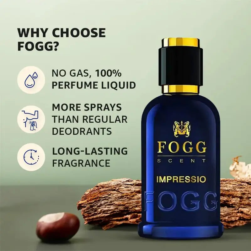 Fogg Impressio Eau de Perfume for Men 75ml