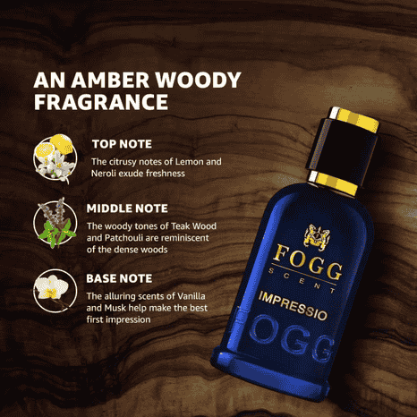 Fogg Impressio Eau de Perfume for Men 75ml